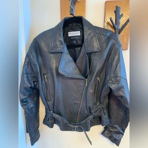 Leather Moto Jacket